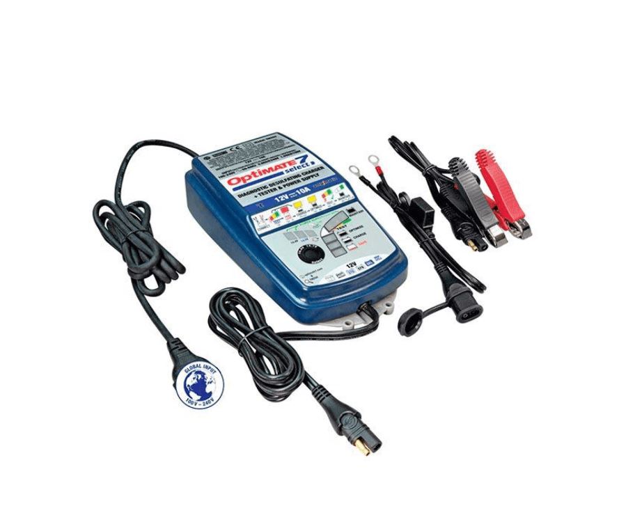 Tecmate OPTIMATE 7 Select Motorrad- und Roller-Batterieladegerät