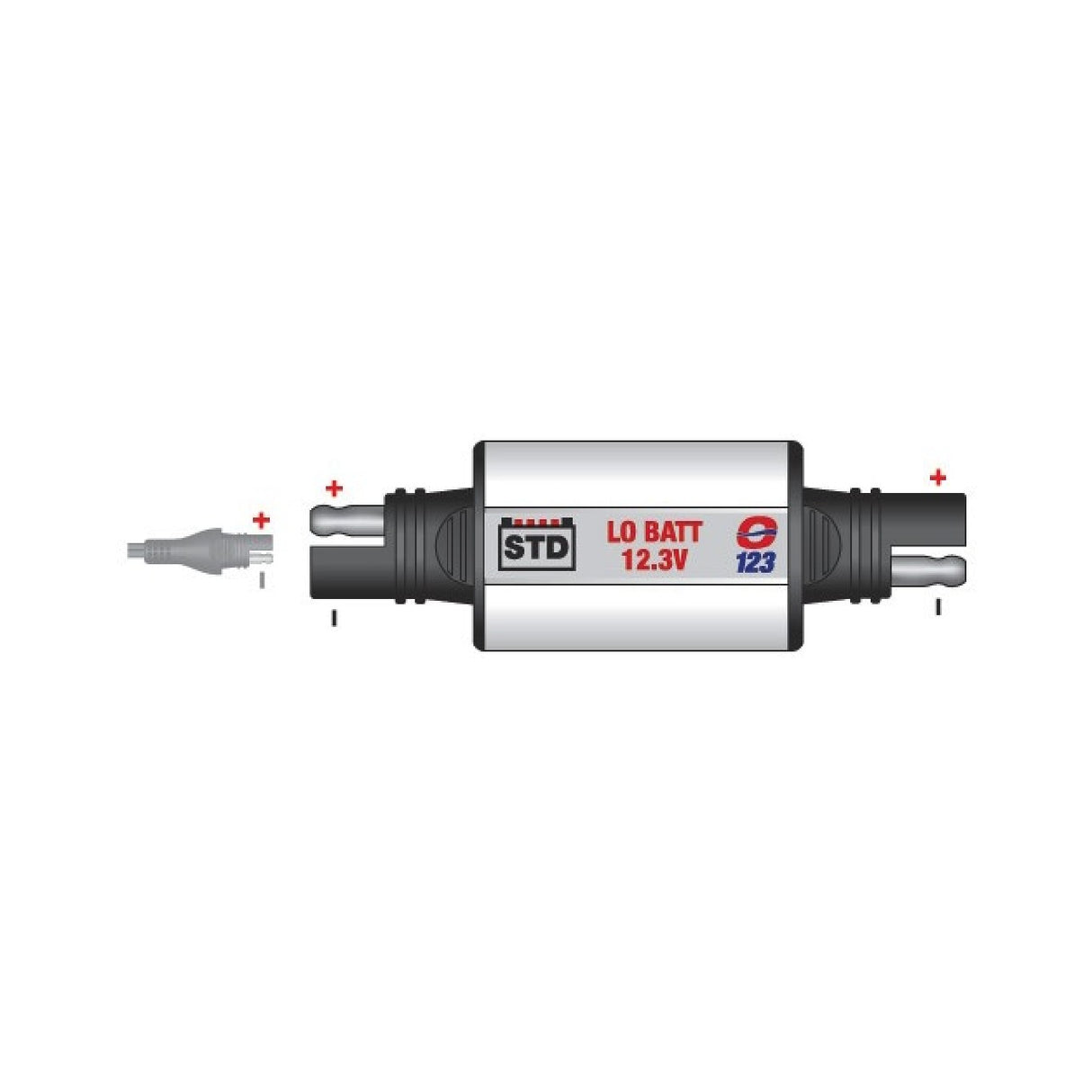 Tecmate Standard-Batterieladekontrollleuchte