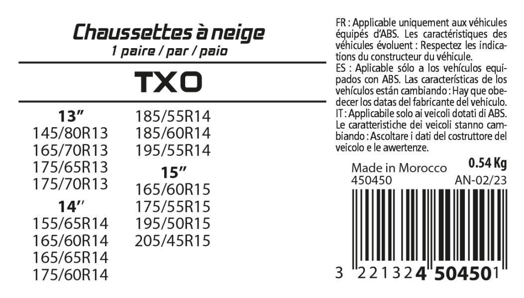 Xlpt Snow Socks in TX0 Group Fabric