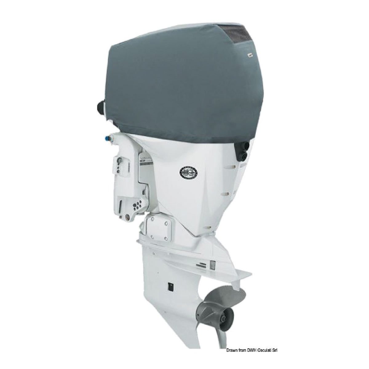 Cubierta del motor ventilado Oceansouth Evinrude E-TEC-V4 1.7L
