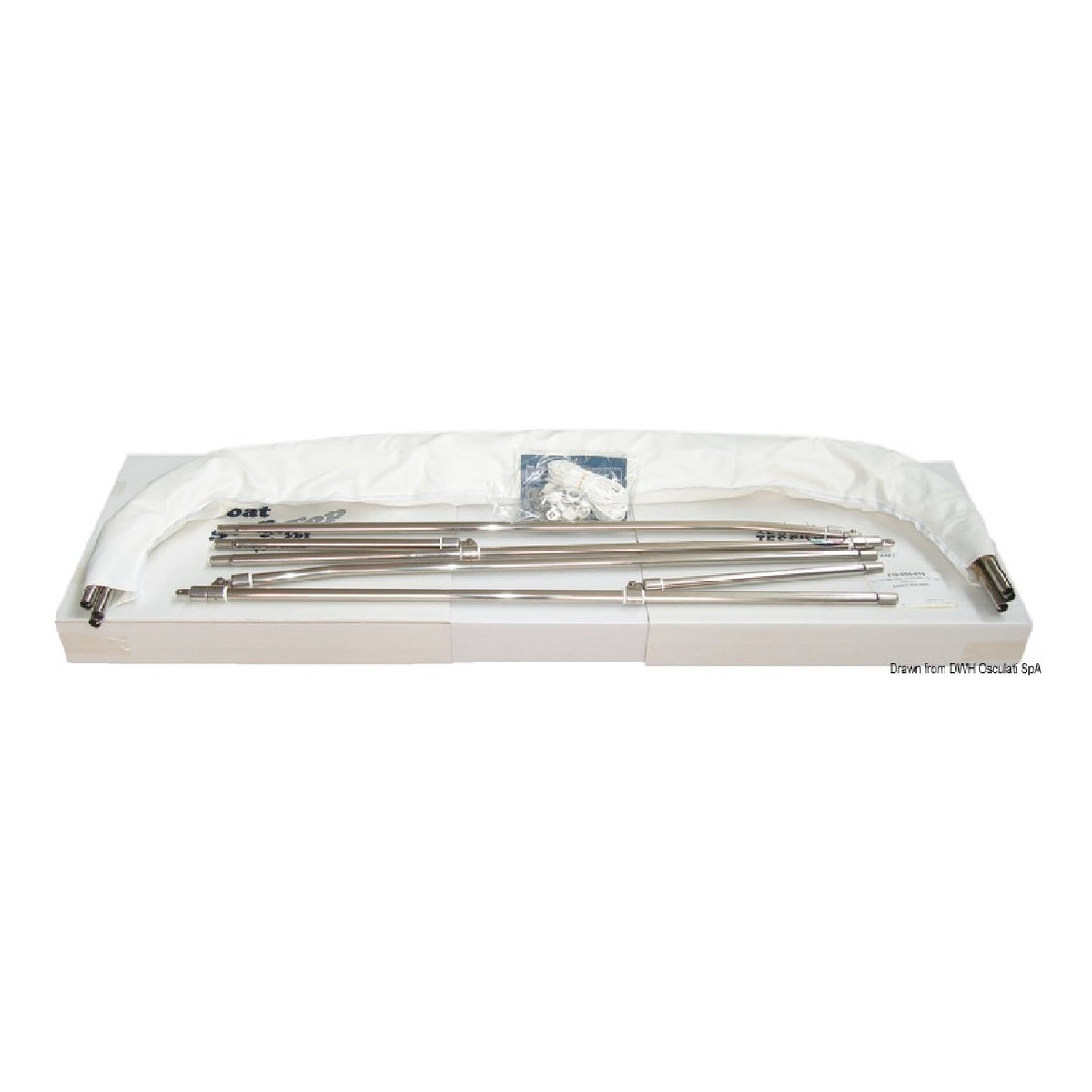 Tessilmare Shade Master SS Abnehmbares Sonnendach