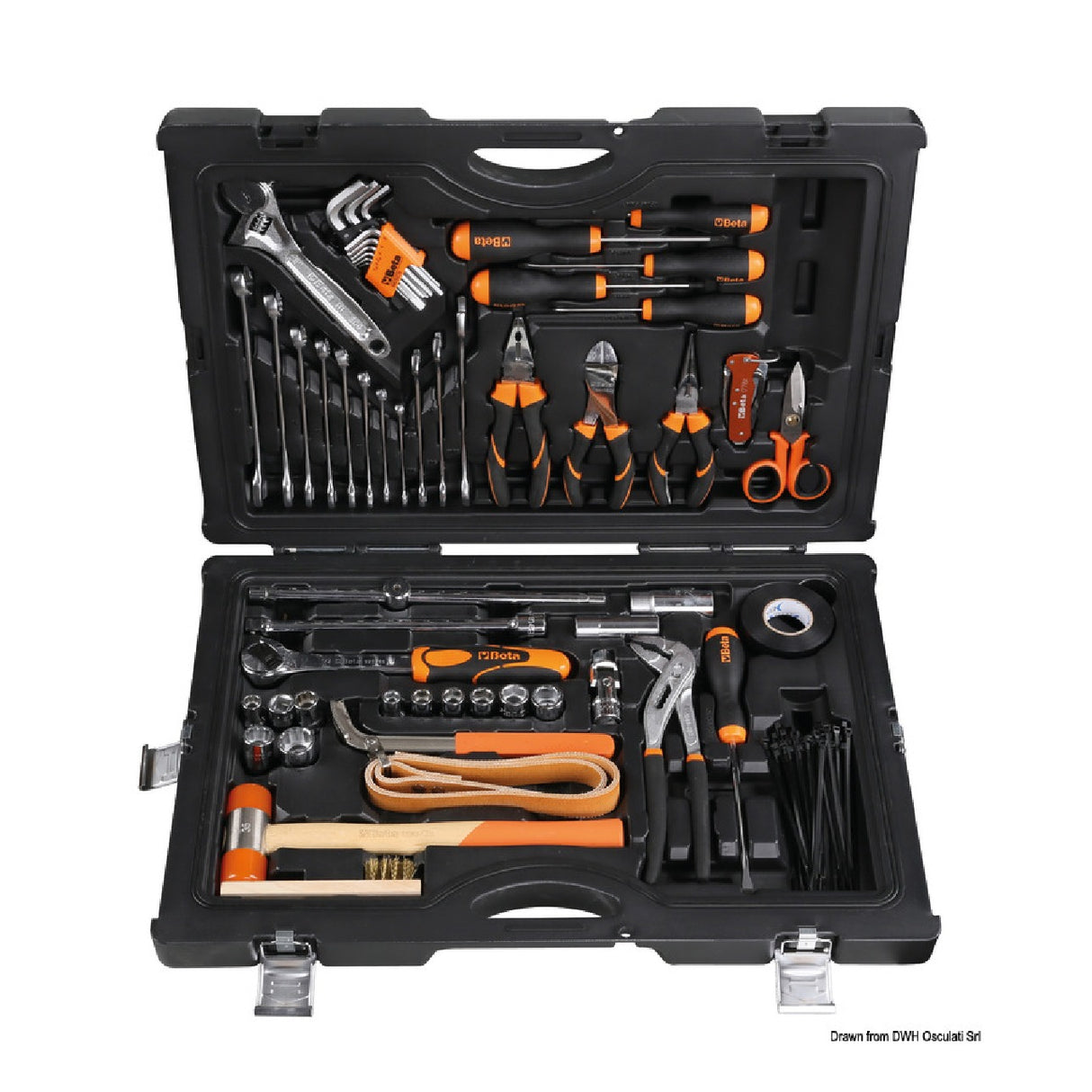 Beta Valigia per manutenzione BETA in materiale plastico antiurto