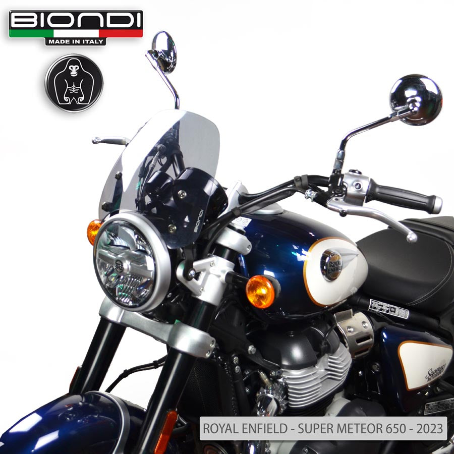 Biondi Cupolino Sport Fumè Chiaro Royal Enfield 350 e 650 – MPN 8010438