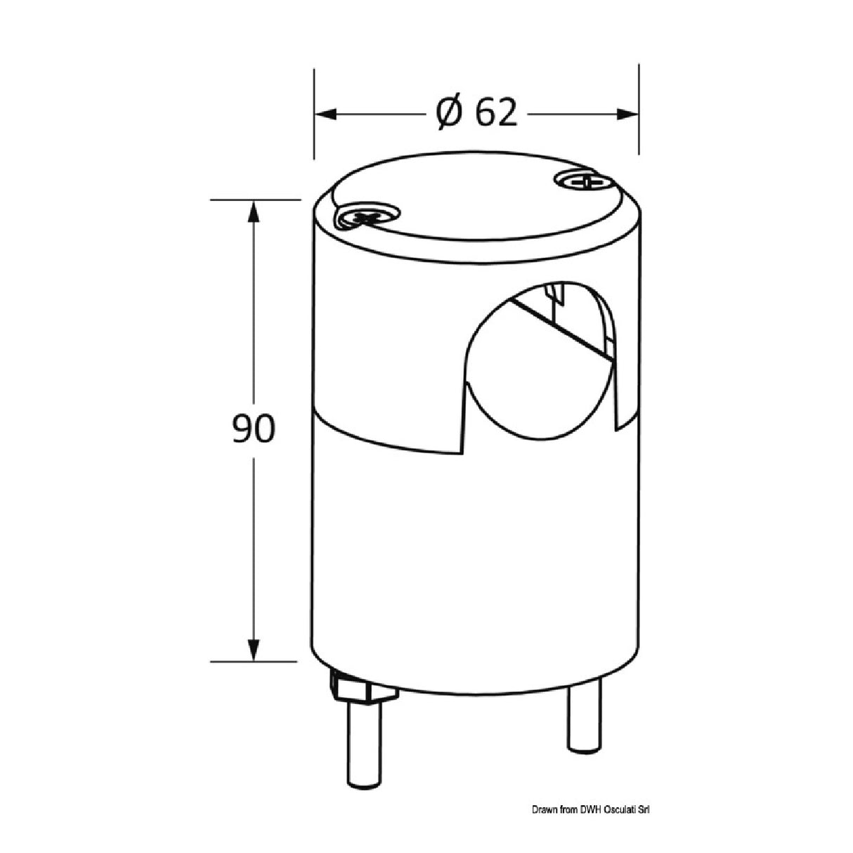 Oceansouth Accessori per fabbricazione T-Top