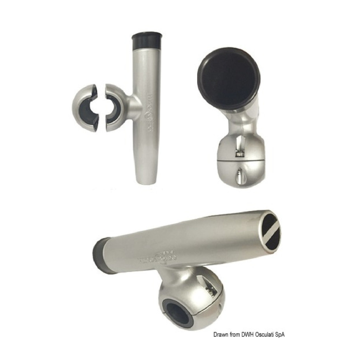 Oceansouth Portacanne per tubo diametro 32 mm