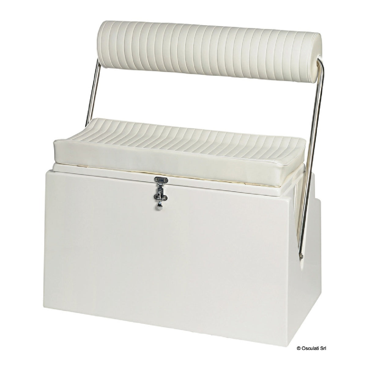 Osculati Steuersitz für offene Boote mit umklappbarer Rückenlehne 48.292.02/04 48.292.02
