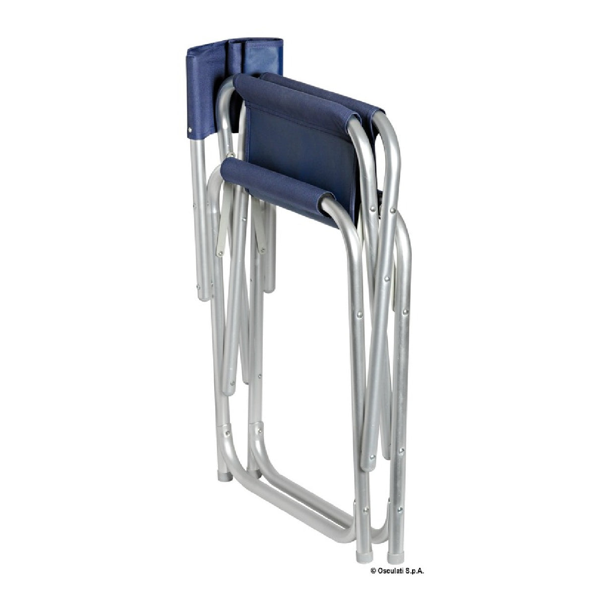 Silla de director plegable Osculati en aluminio anodizado 48.352.90