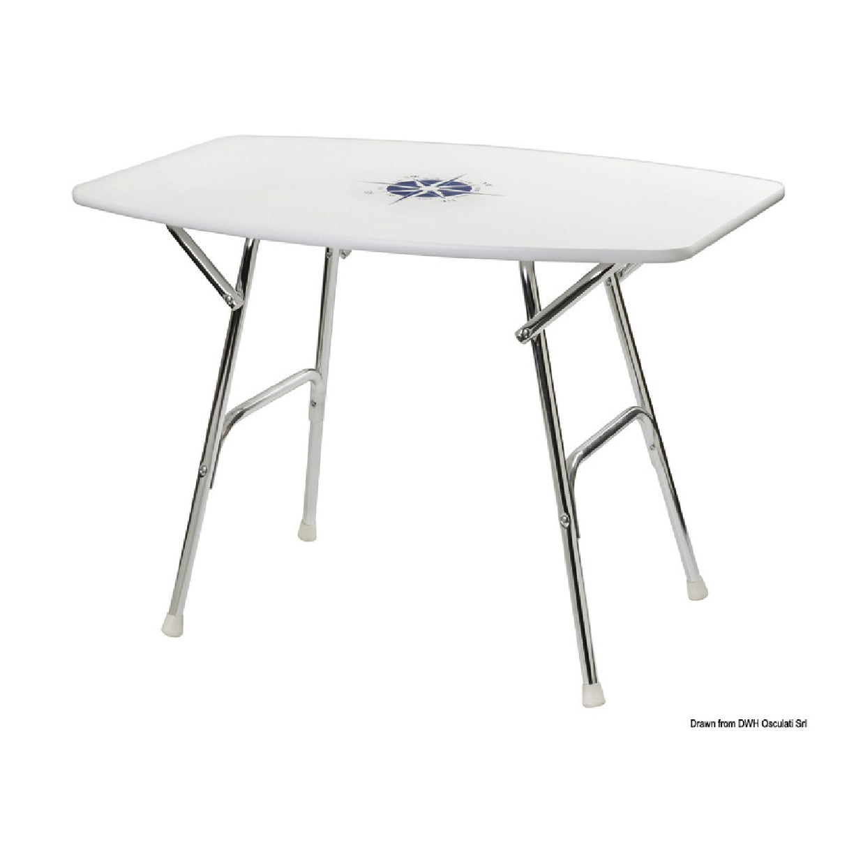Mesa plegable de alta calidad Osculati 48.354.02