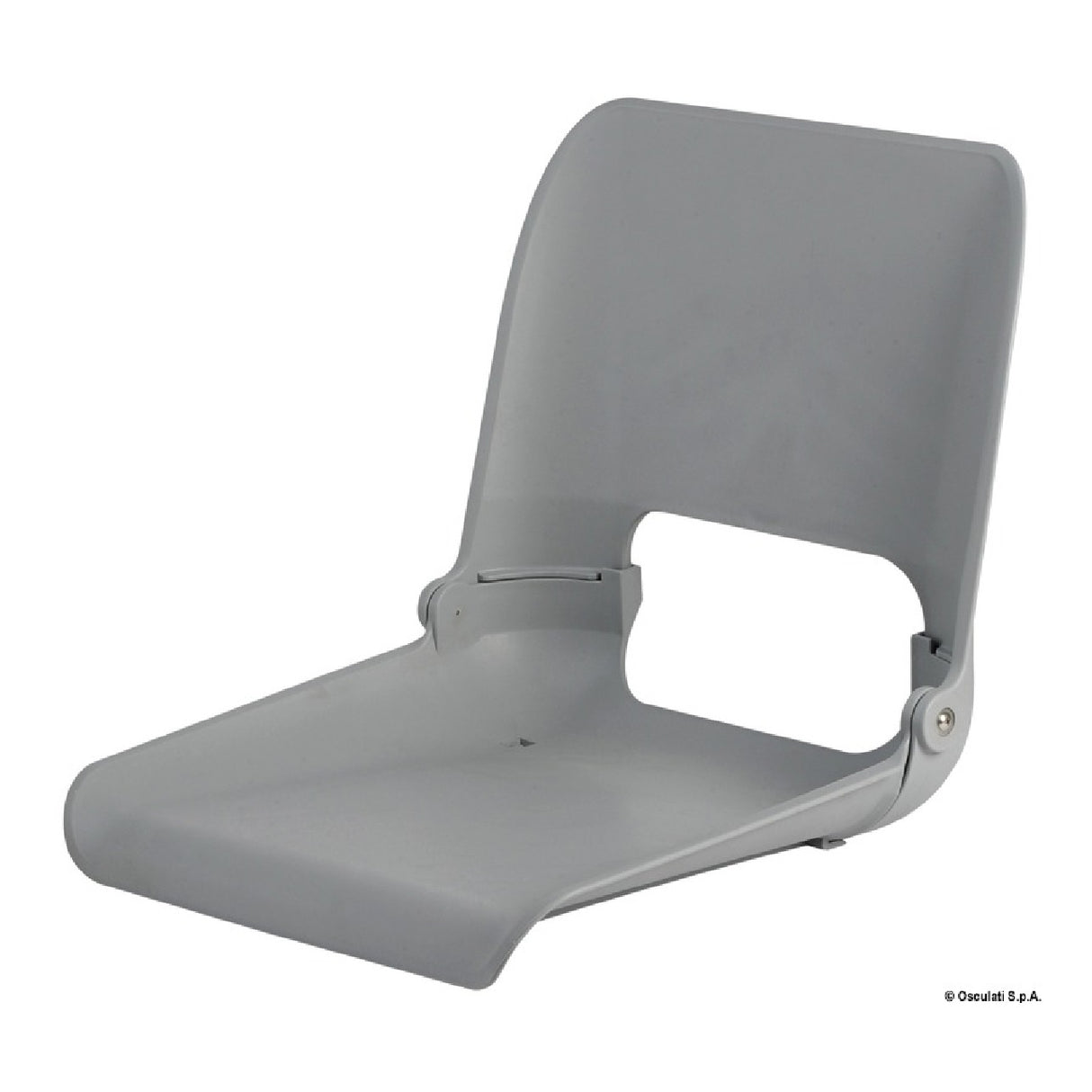 Osculati Sitzschale mit klappbarer und abnehmbarer Rückenlehne 48.402.05