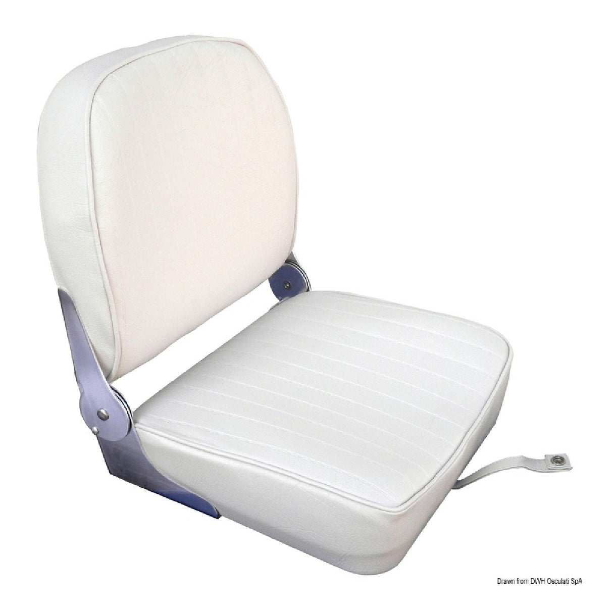 Osculati Sitz mit klappbarer Rückenlehne 48.404.01