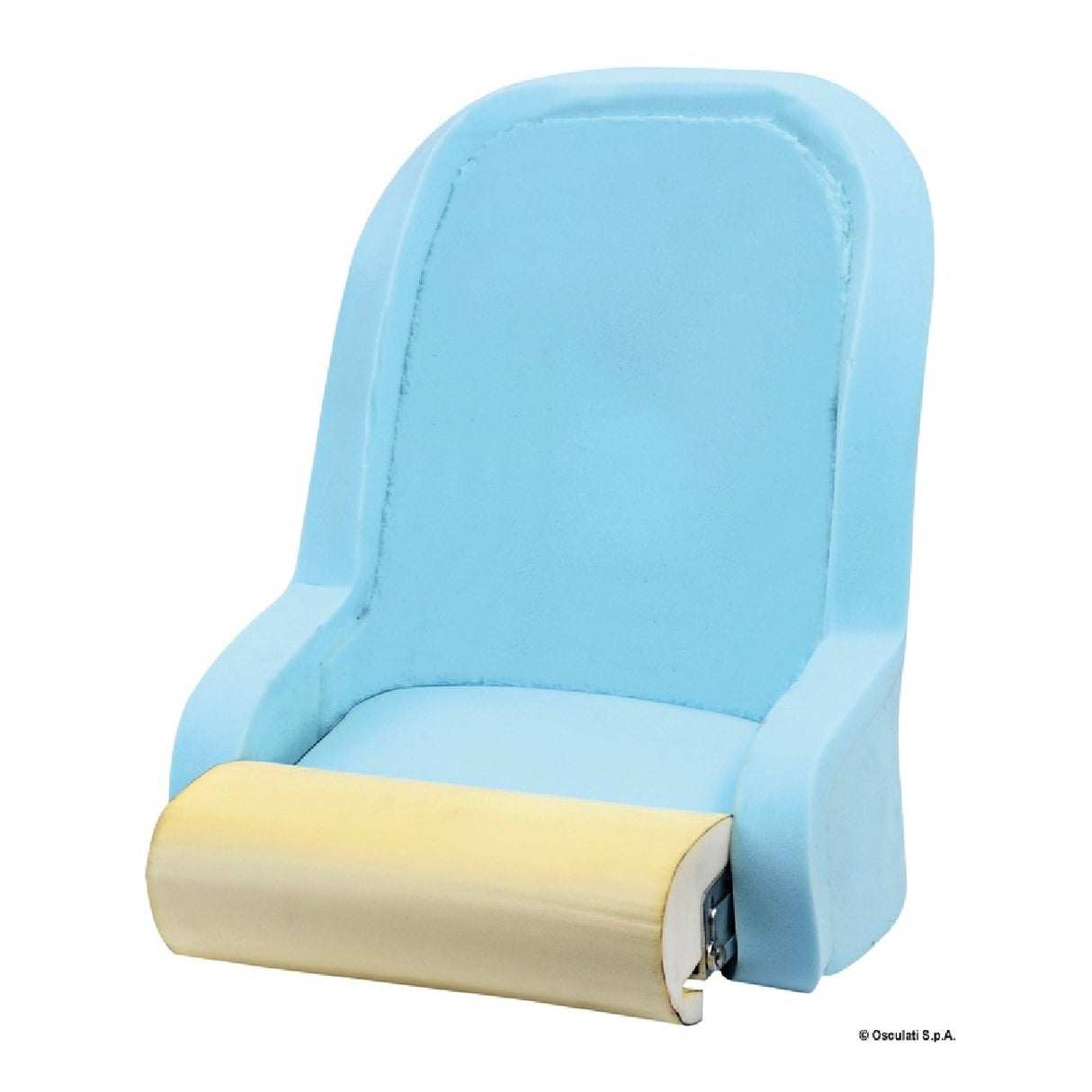 Osculati Compact padded seat with flip up H51 48.410.05