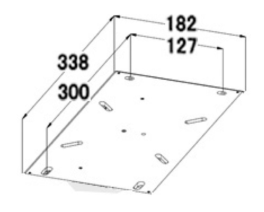 Asiento anatómico acolchado Osculati con elevación 3090 48.410.22