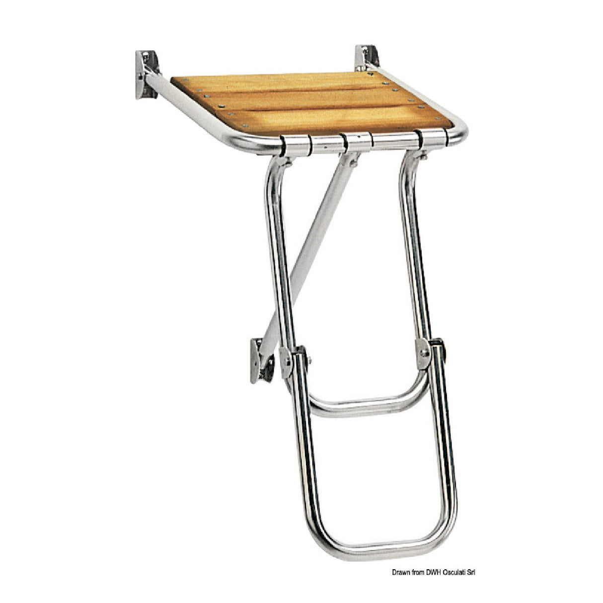 Osculati Mini Heckplattform 36x34 cm 48.420.08