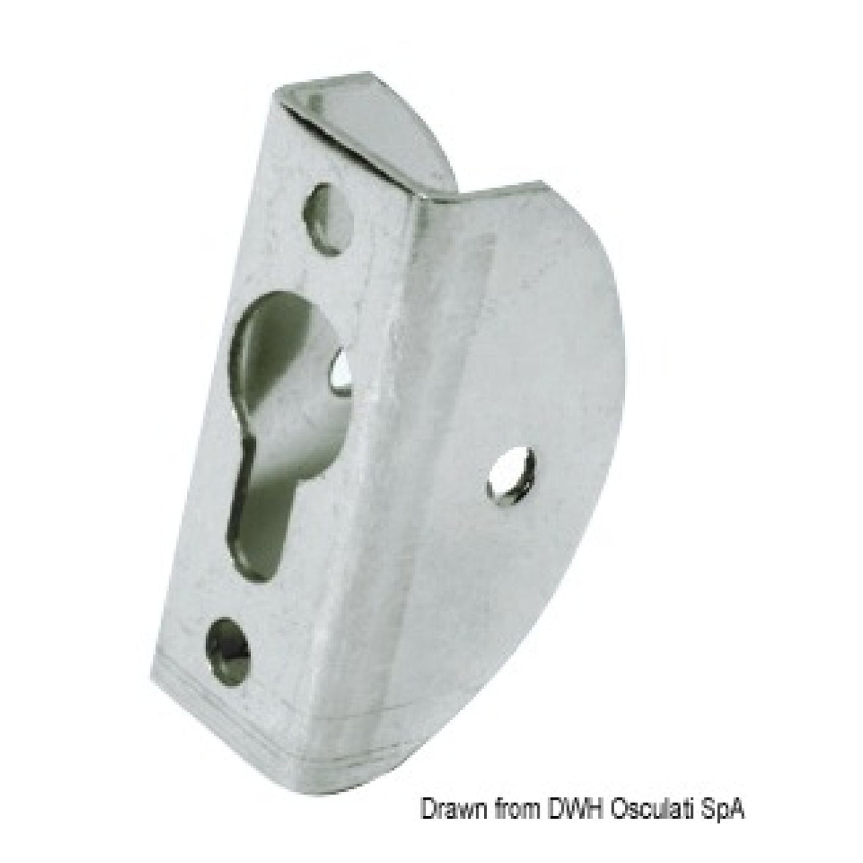 Osculati Cavallotto ad U Per attacco di plancette o scalette 48.420.40