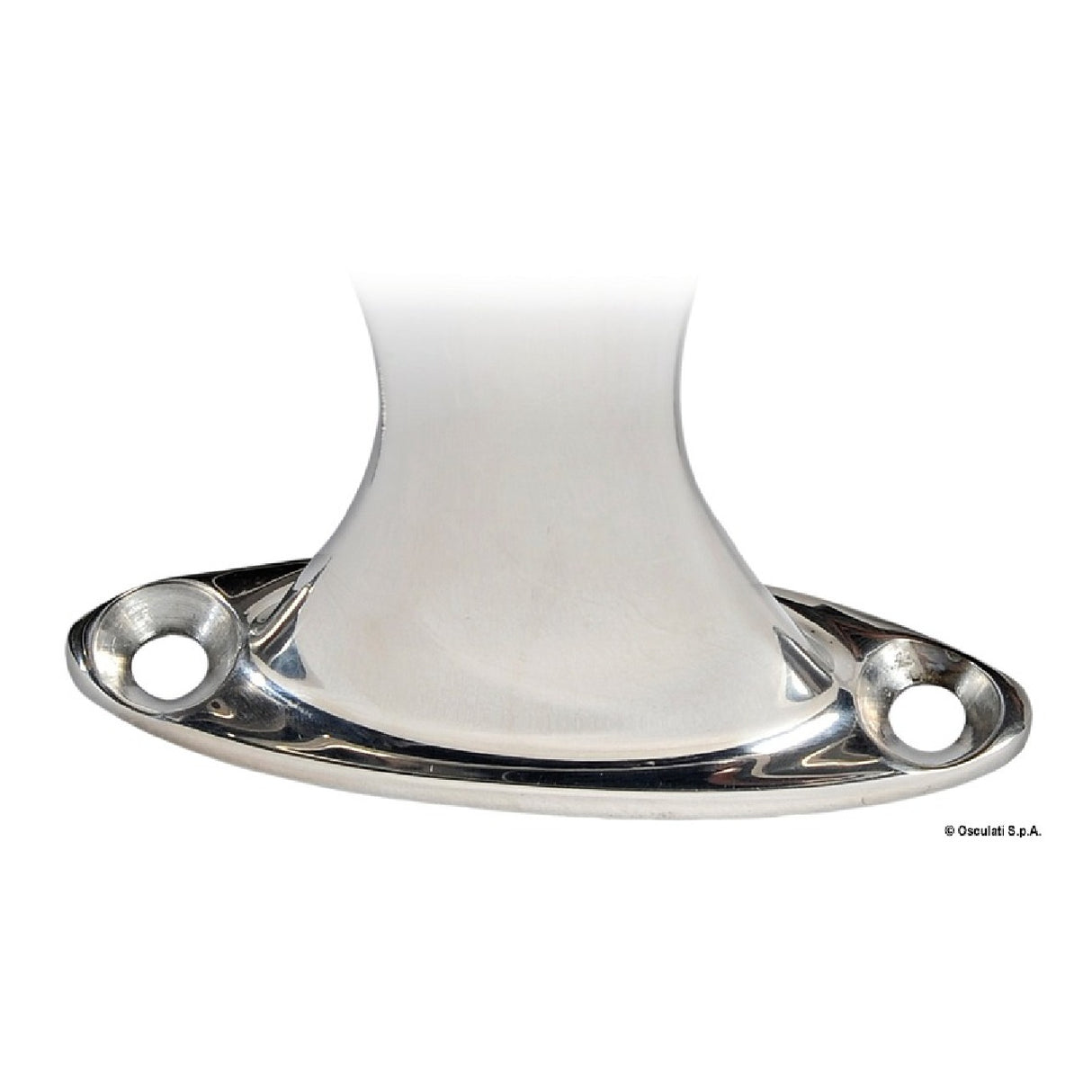 Osculati Einzelner Edelstahl-Glashalter mit Schraubbefestigung 48.429.10