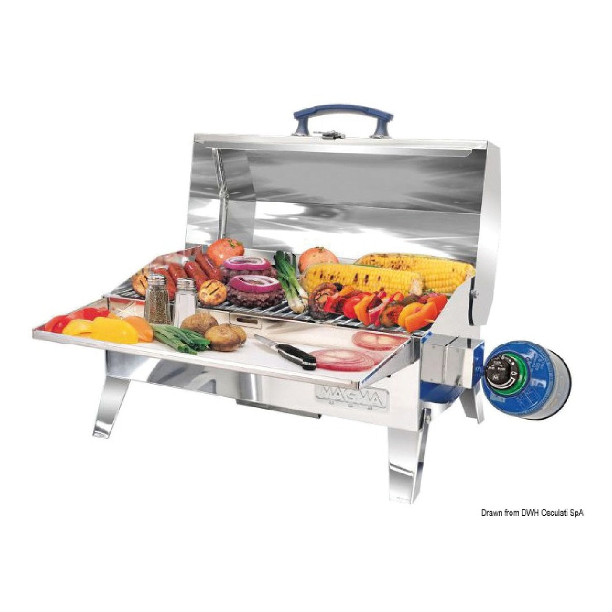 Barbacoa de gas Magma Europe Adventurer