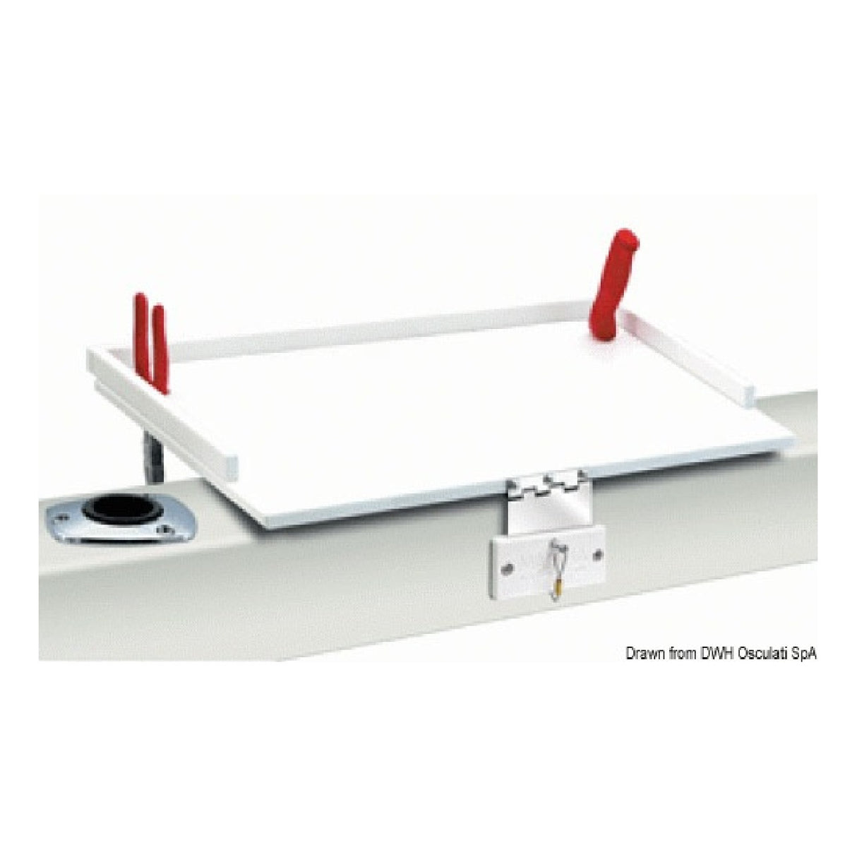 Magma Europe Piano di lavoro in plastica FDA (polietilene HD) 51x41 cm