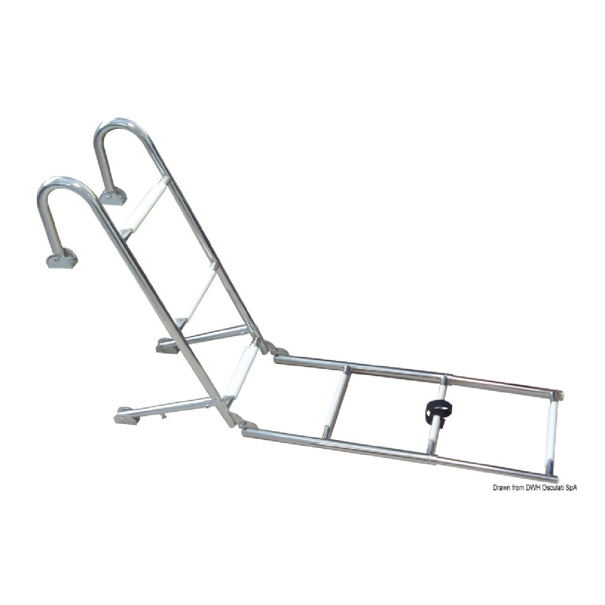 Escalera plegable de 6 peldaños Osculati para 48.443.40/41 48.575.06