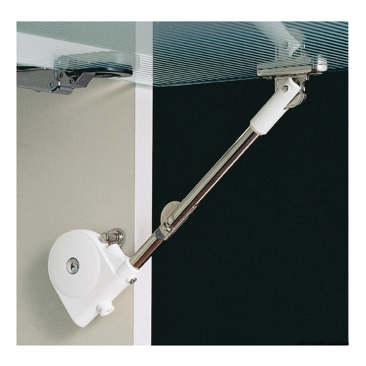 Sugatsune Soft Down Stay - Apertura hacia arriba