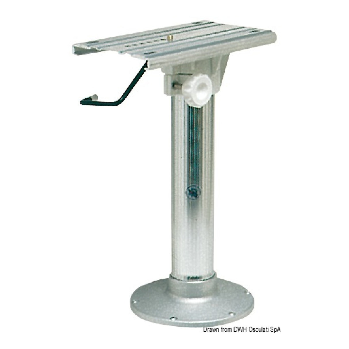 Osculati Supporto sedili con slitta girevole base sabbiata 48.625.00