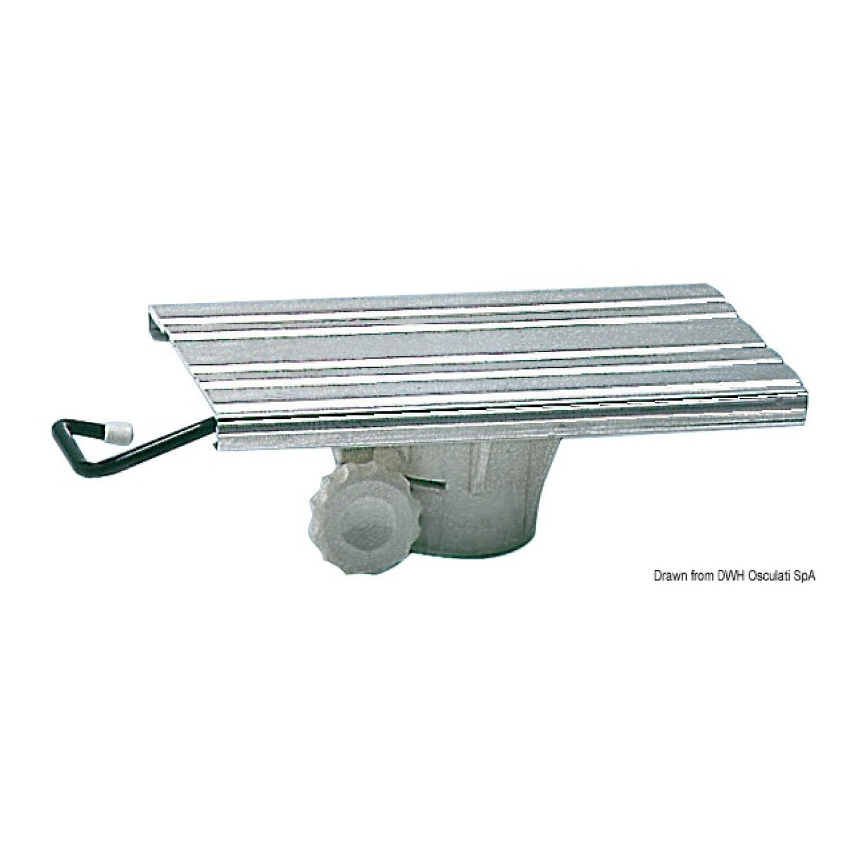 Kit de correderas Osculati Sliding para patas de asiento 48.692.04