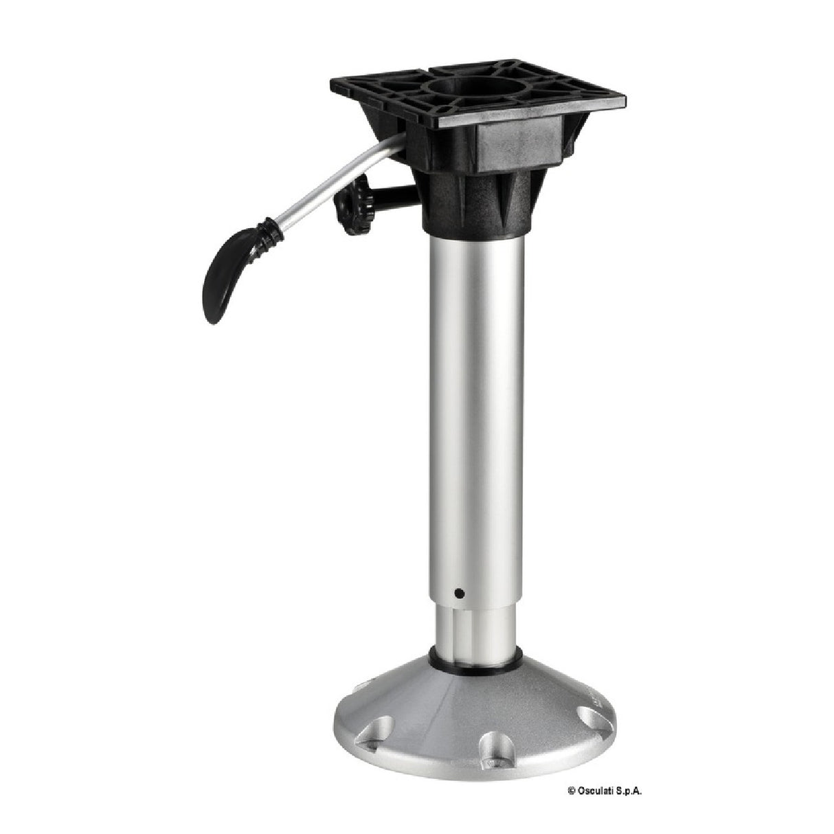 Soporte de asiento Oceansouth Waverider con amortiguador y cabezal giratorio, ajustable 48.707.01