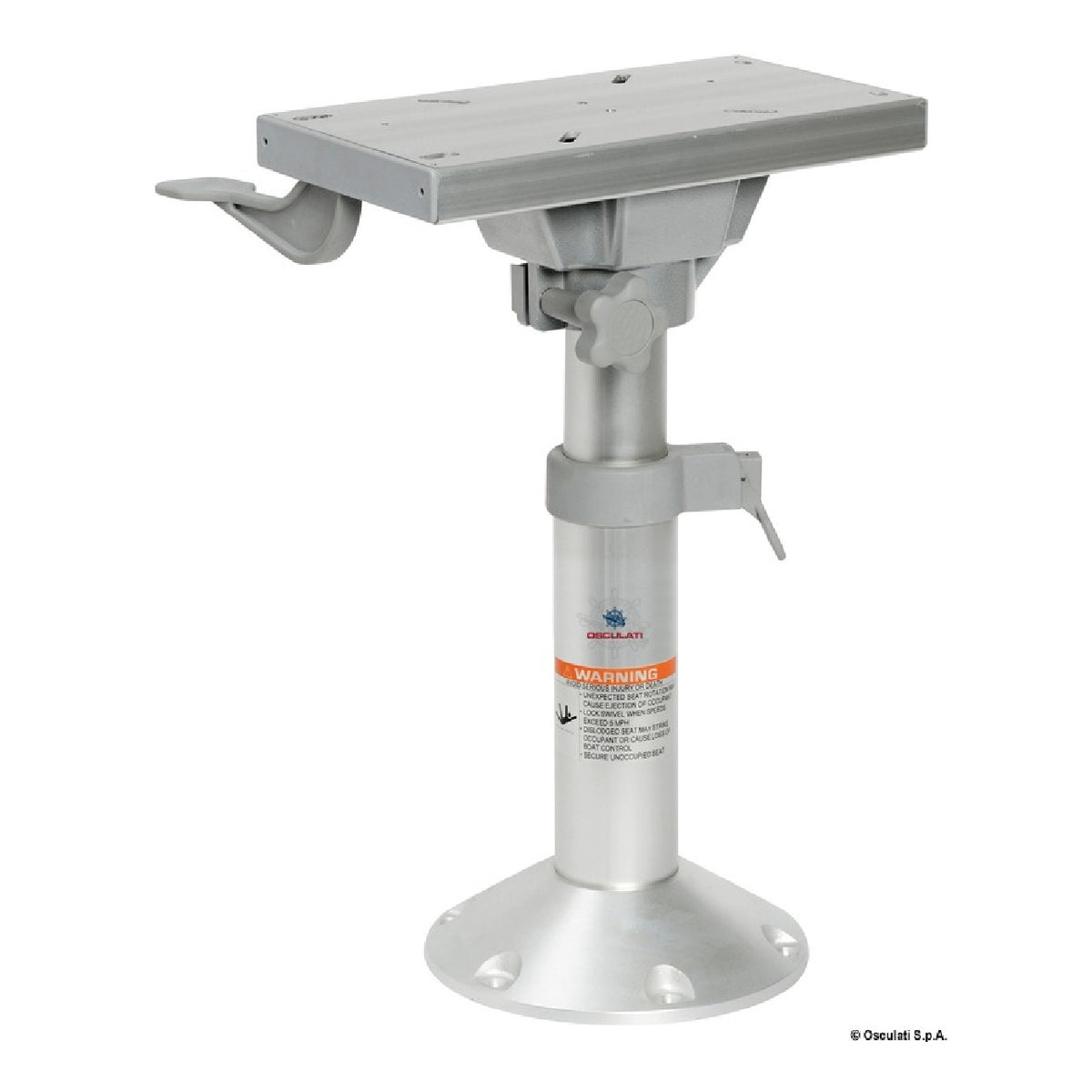 Osculati Supporto sedile girevole con slitta serie 48.711.xx 48.711.00