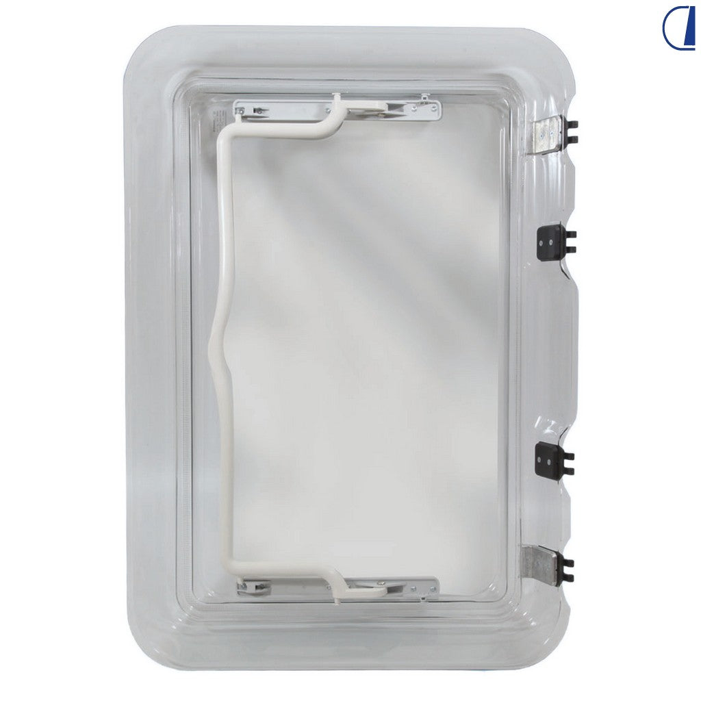 Dometic Cupola ricambio per oblò Midi Heki e Style grigio scuro fascia bianca