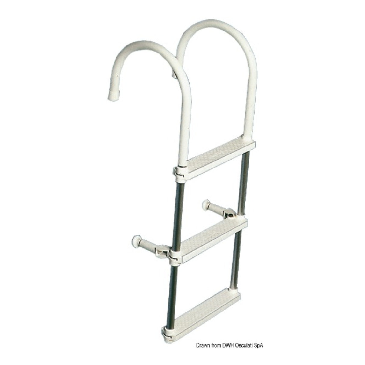 Osculati Scaletta di risalita in lega leggera 49.529.02