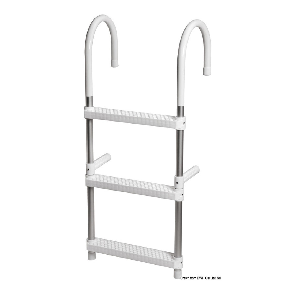 Osculati Scaletta Eco telescopica per plancetta 49.529.23