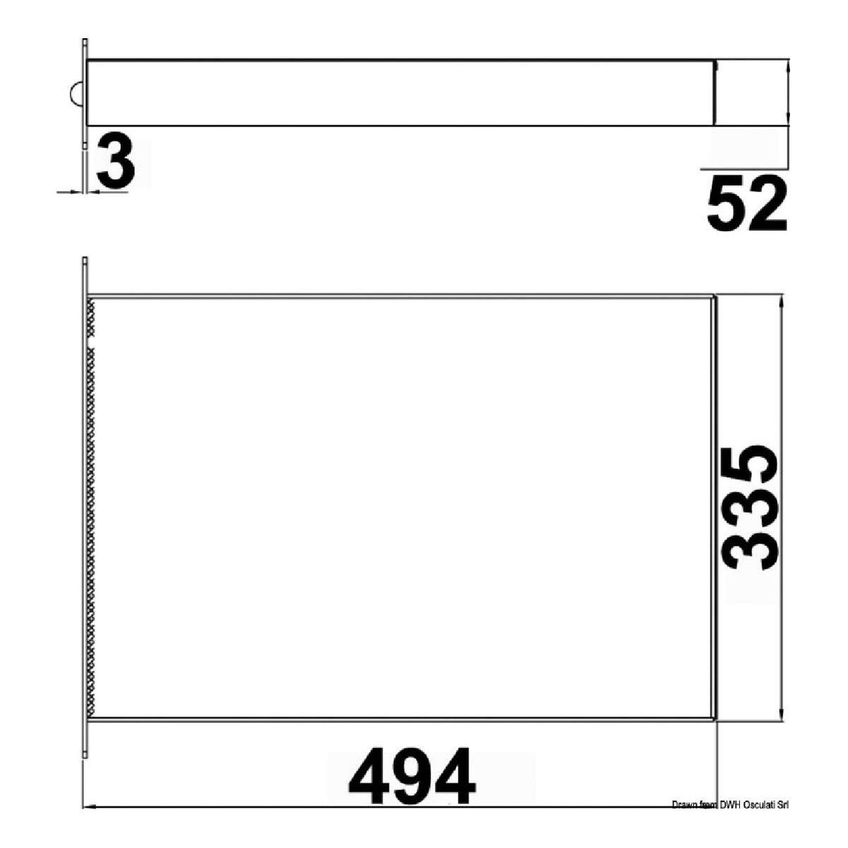Escalera plegable Osculati - Versión estándar 49.544.03