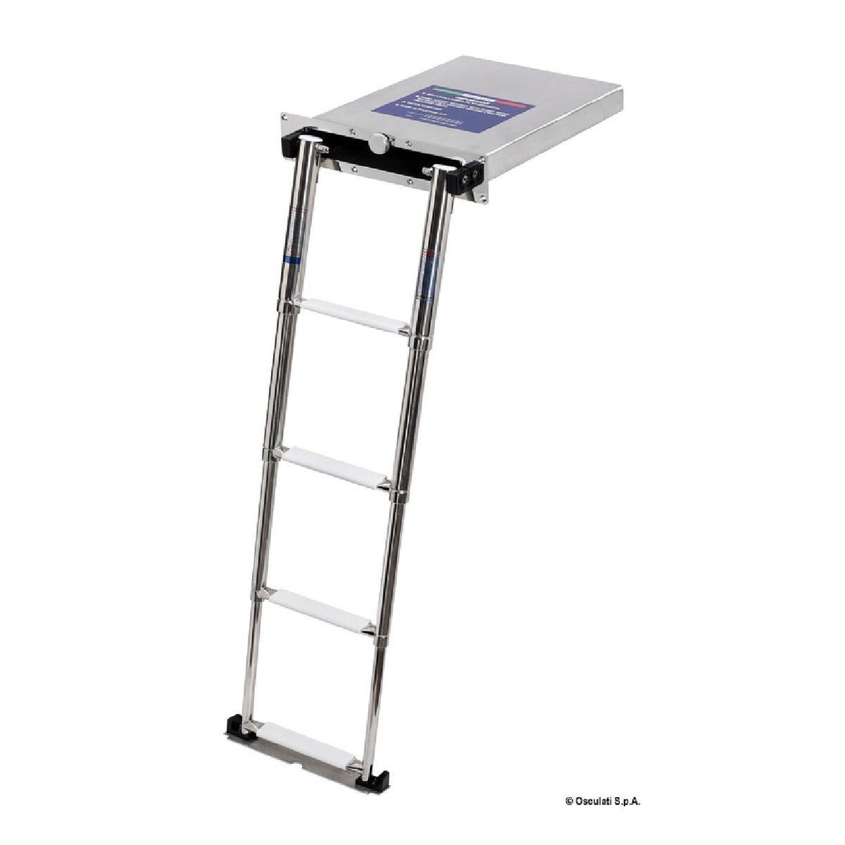 Escalera plegable Osculati - Versión avanzada 49.549.03