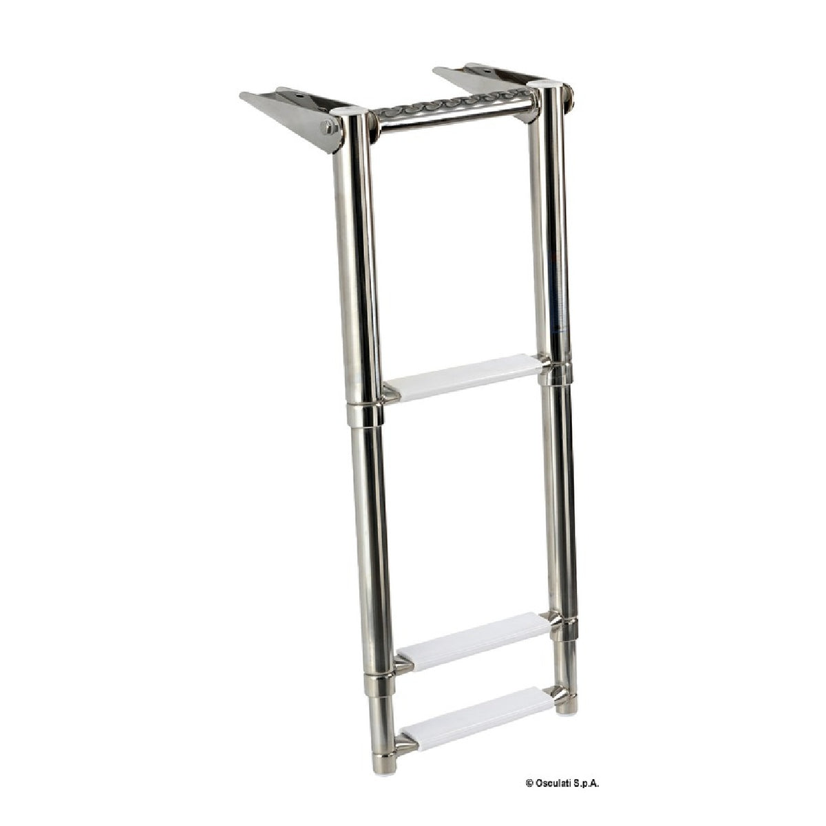 Osculati Teleskop-Plattformleiter mit integriertem Griff 49.553.03