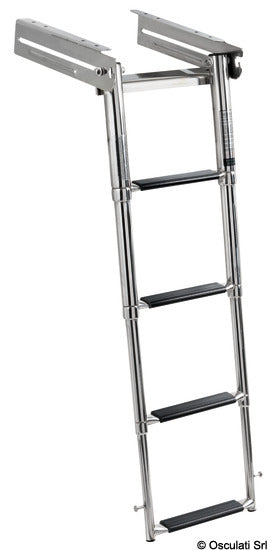 Osculati Unterplattformleiter mit freitragender Stufe 49.560.04