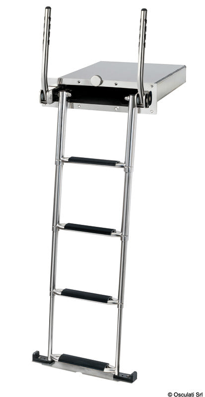 Douglas marine Scaletta a scomparsa per plancetta 4 gradini EasyUp