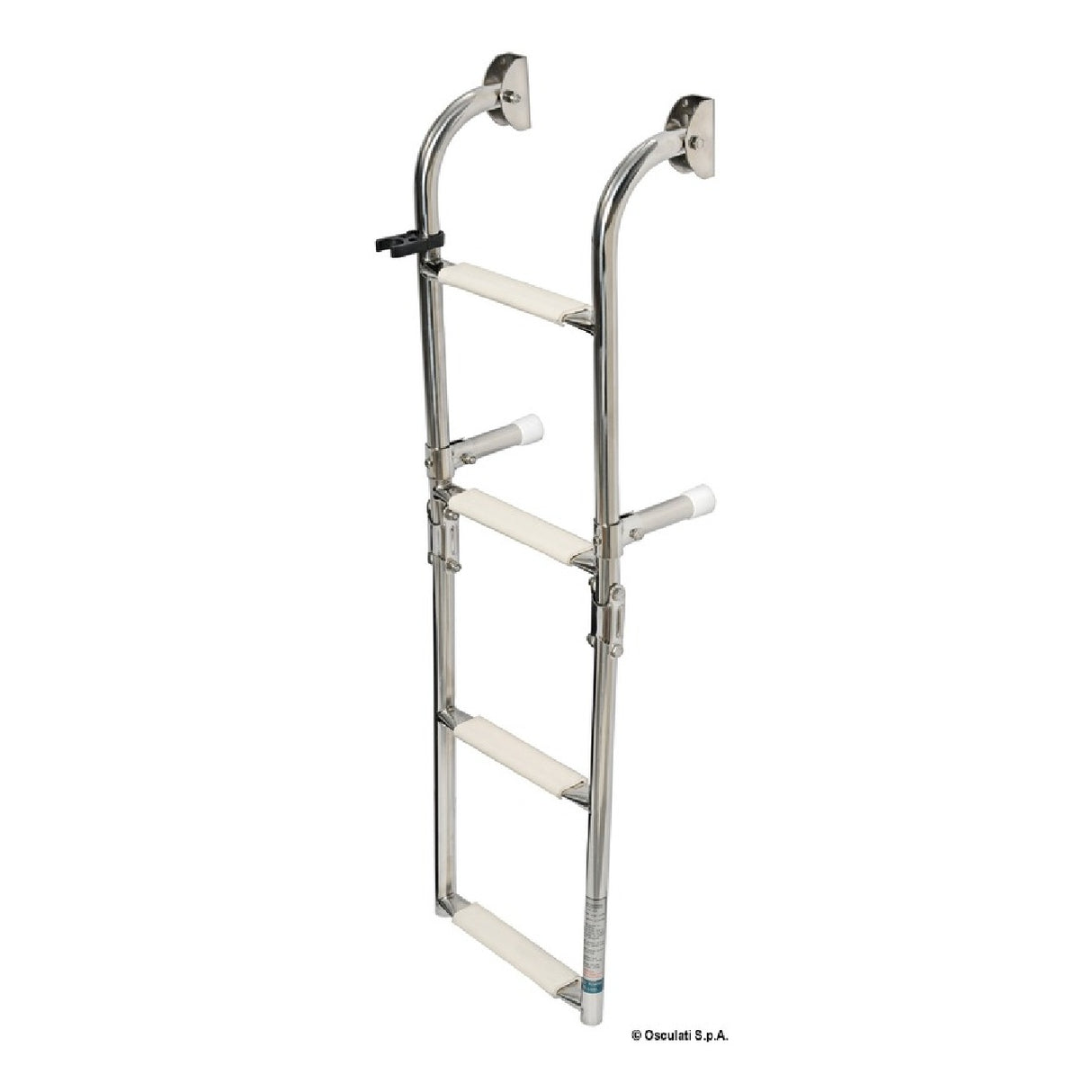 Osculati Scaletta pieghevole fissaggio su murata in Inox 49.572.03