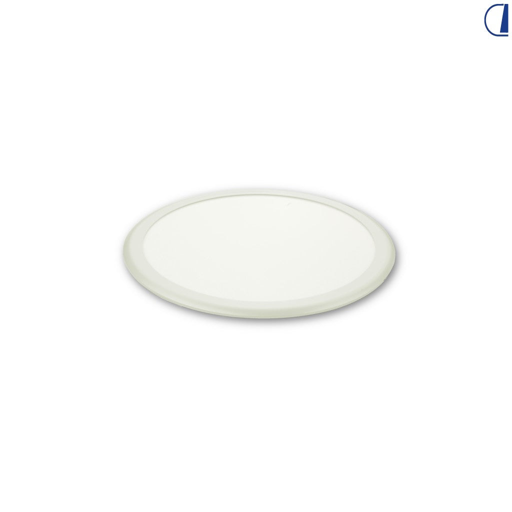 Plafoniera LED tonda ultrasottile Ø 22 cm montaggio a giorno