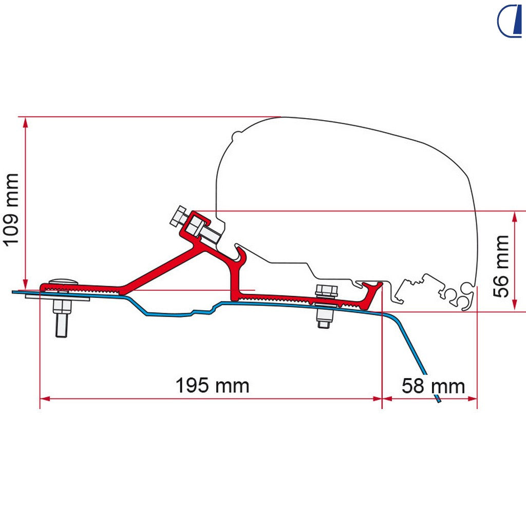 Fiamma Kit Renault Master '10 / Opel Movano / Nissan NV400
