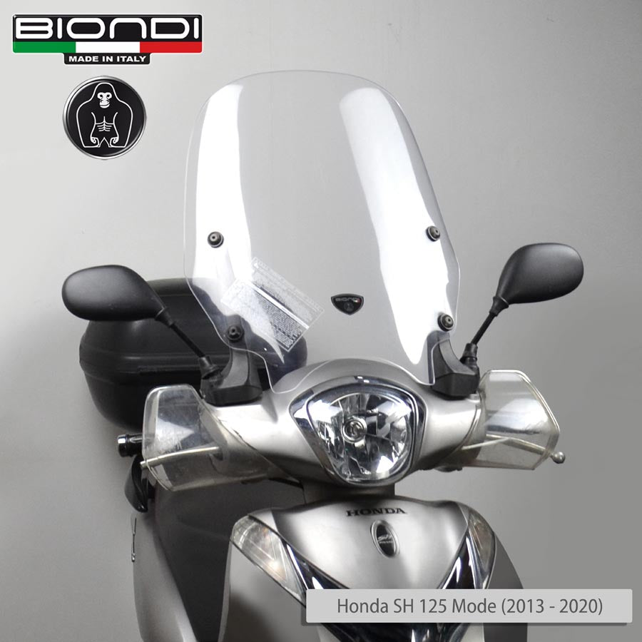 Biondi Lastra Parabrezza Ricambio Honda SH Mode 125 2013-2020 Trasparente