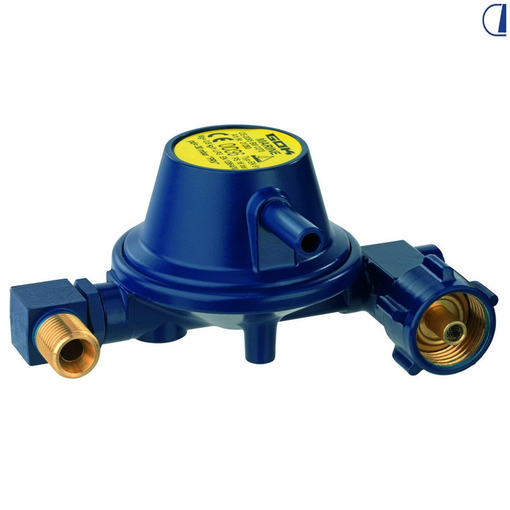 GOK Regolatore di pressione gas 30 mbar 0,8 kg/h EN61 marino