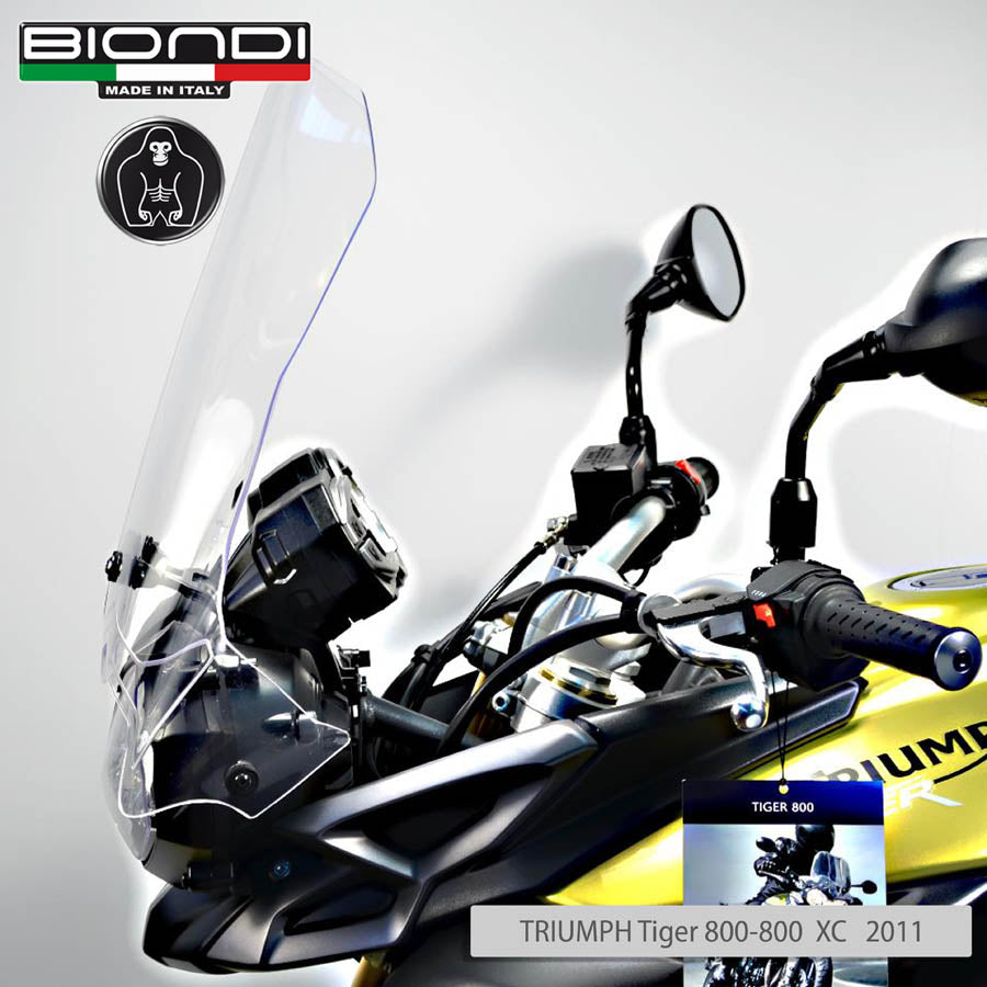 Biondi Gust Cupolino Trasparente Triumph Tiger 800 / 800 XC 2011