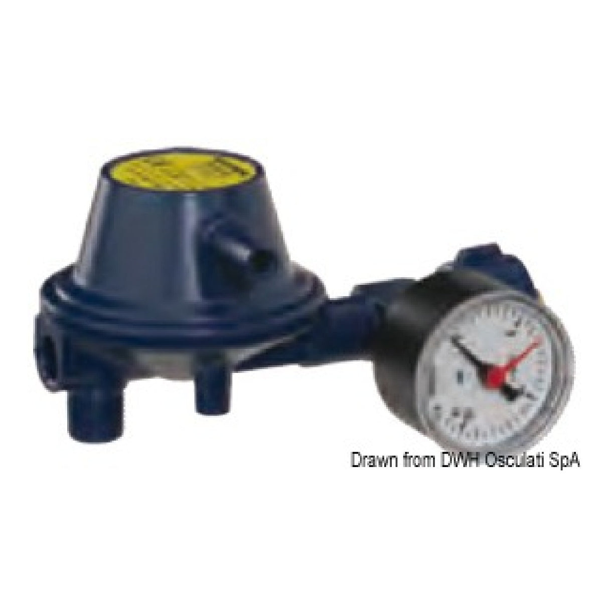 GOK Druckregler 30 Mb mit Manometer