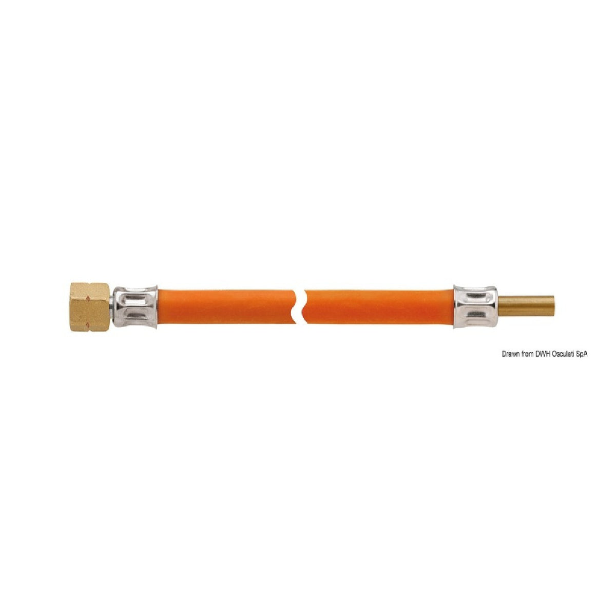 GOK G-Tubes mit 1/4 LH x RST 8 mm Gewinde
