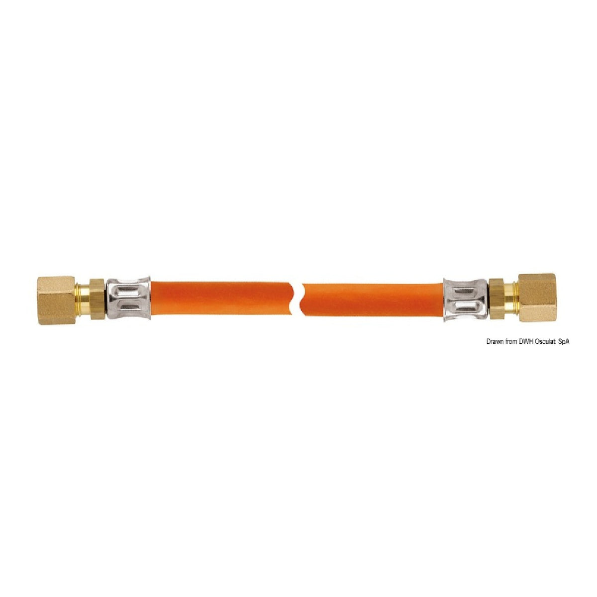 Tubo GOK RVS 8 x RVS 8