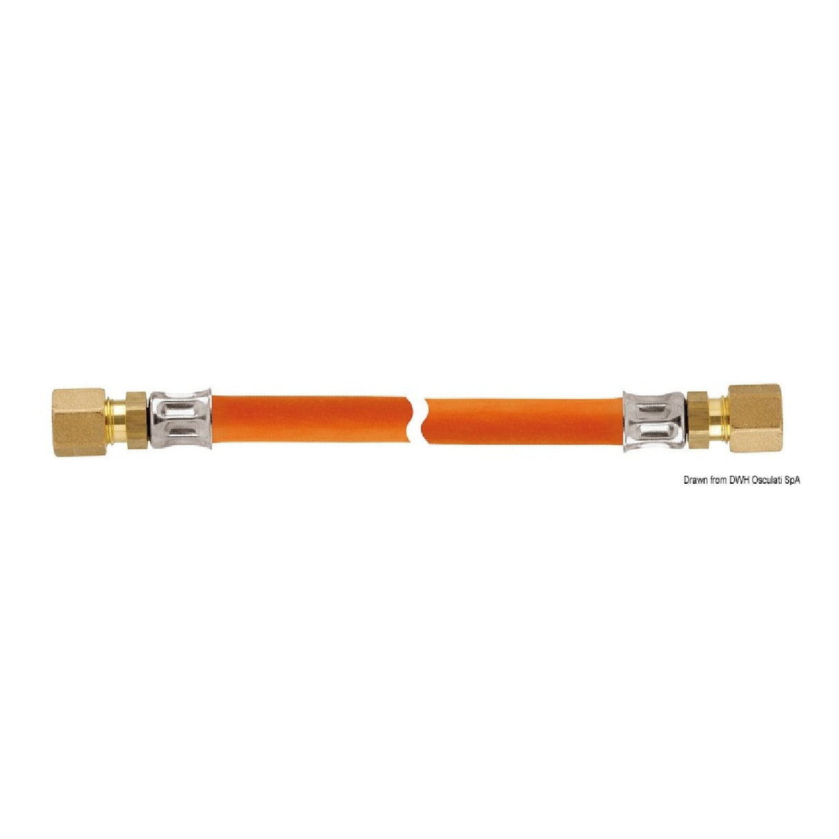 Tubo GOK RVS 8 x RVS 8