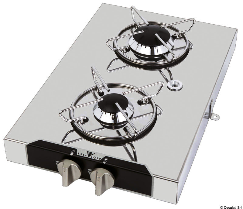 Osculati Fornello 2 fuochi 290 x 440 mm 50.103.49