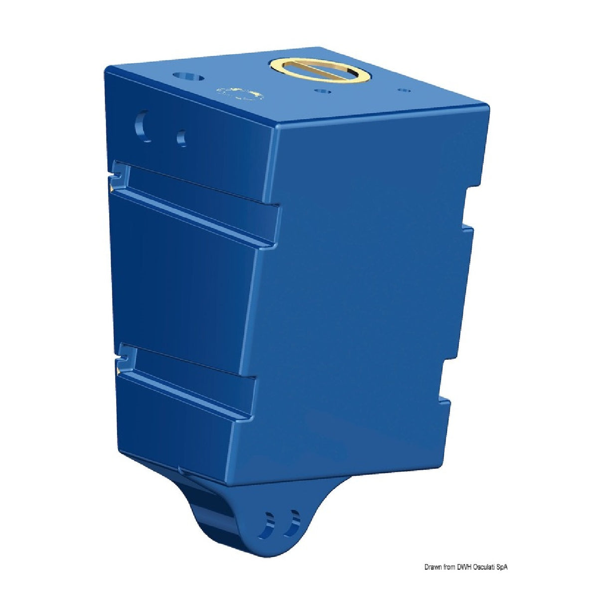 Osculati Abwassertank, zur Wandmontage 50.145.60