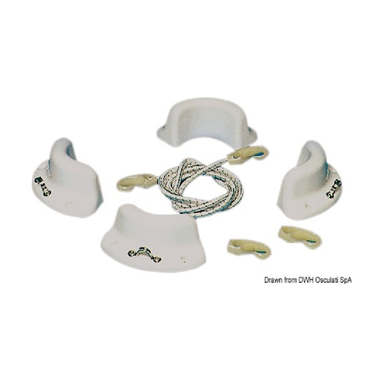 Sistema de anclaje Osculati para neveras portátiles 50.156.11