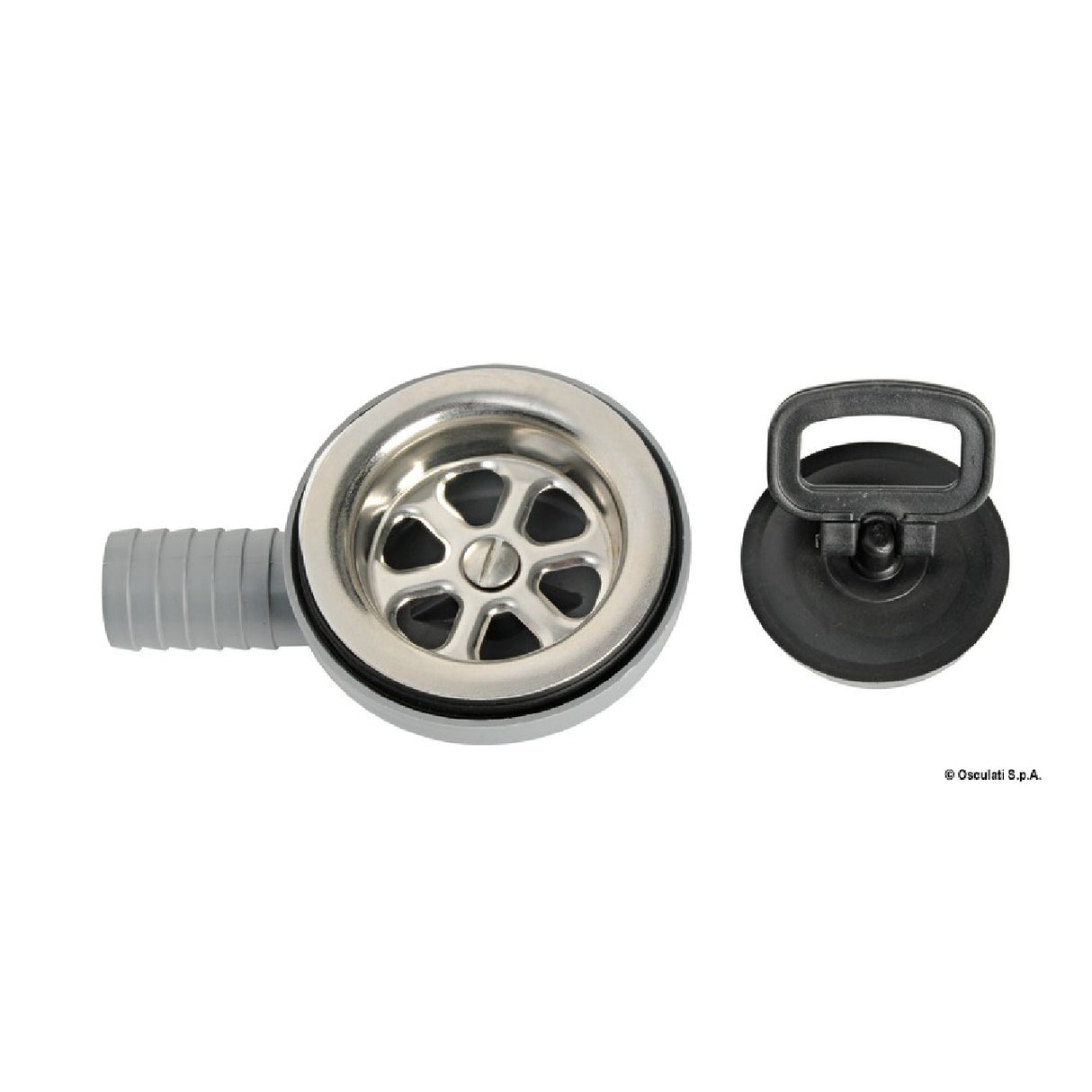 Osculati Drain with 90° side outlet 50.186.96