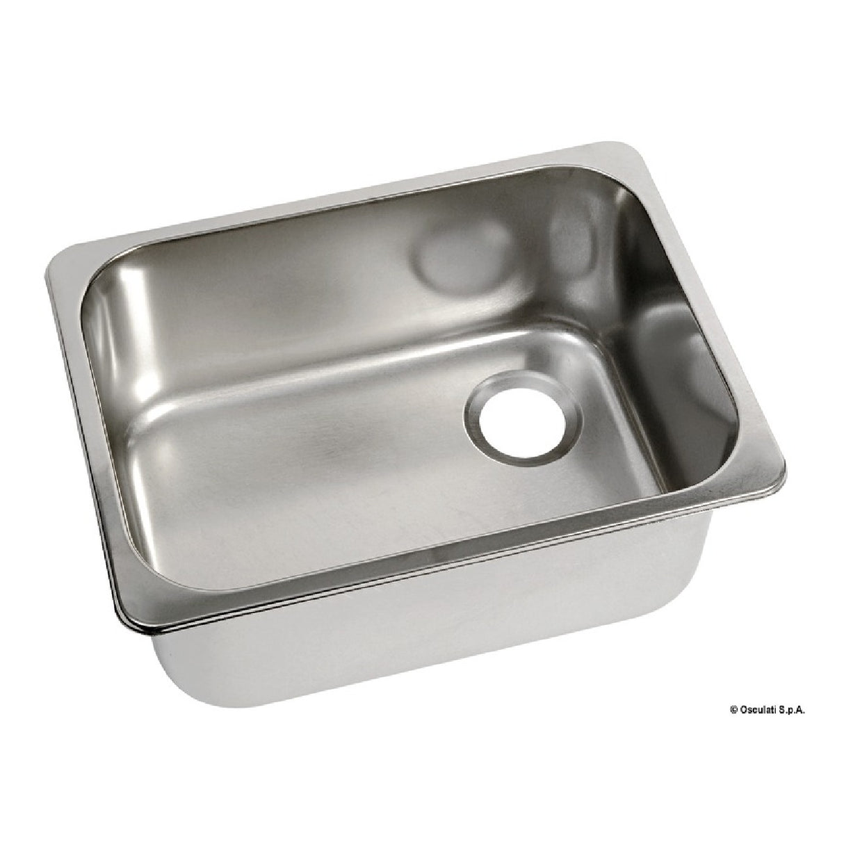 Osculati Lavello rettangolare in inox 150 mm profondita 50.187.23